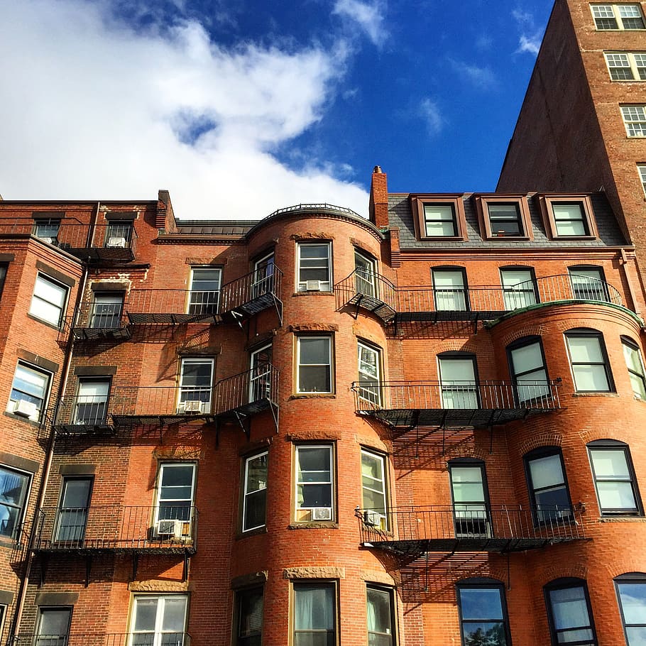 window, building exterior, architecture, built structure, low angle view HD wallpaper