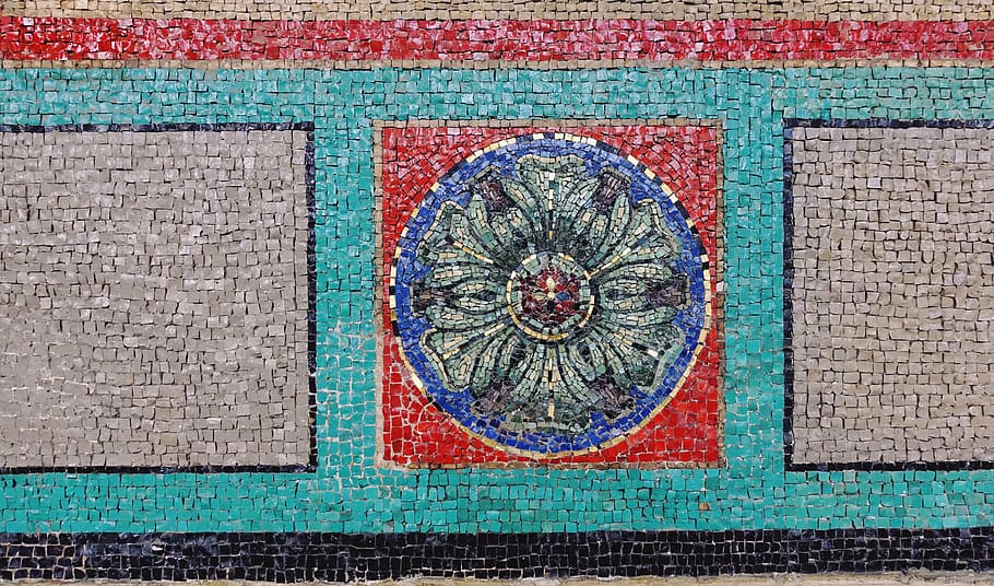 art, tile, rug, rom, italy, pattern, texture, mosaic, tiles HD wallpaper