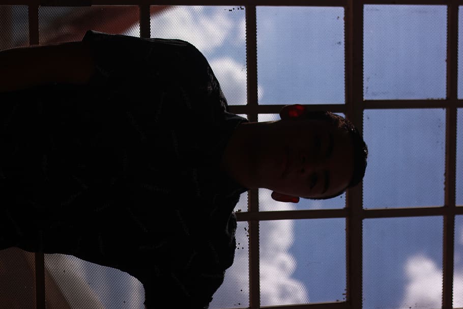 person, human, window, light, flare, building, architecture HD wallpaper