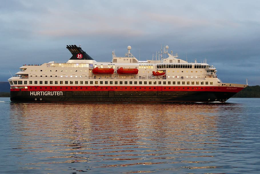 norway, post-ship, hurtigruten, scandinavia, north cape, cruise, HD wallpaper