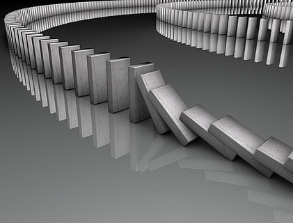 block, building, object, domino, sequence, balance, balancing HD wallpaper