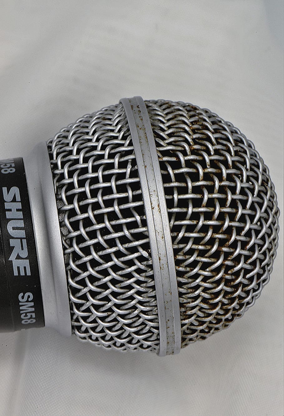 microphone, close up, used, microphone basket, old, pattern HD wallpaper