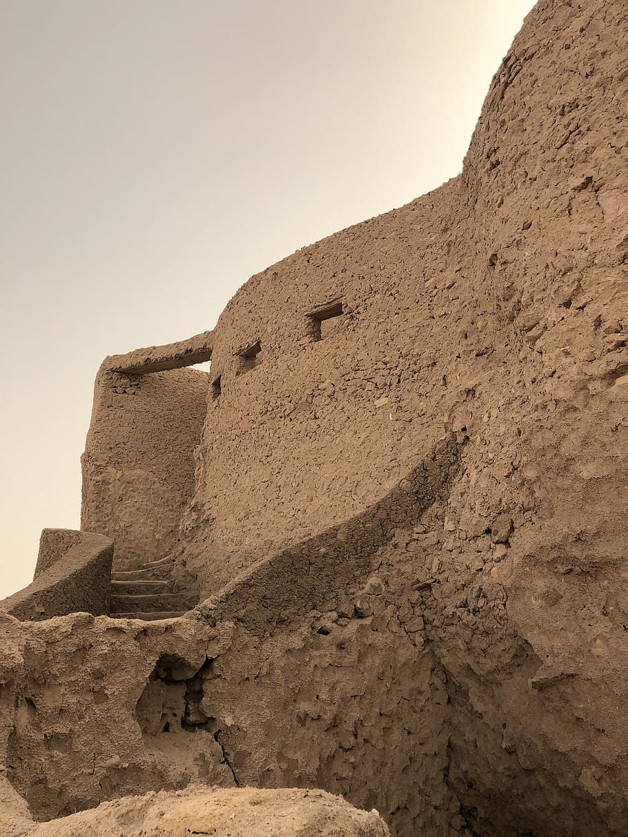 building, bunker, egypt, ground, architecture, castle, marsa matrouh - siwa road HD wallpaper