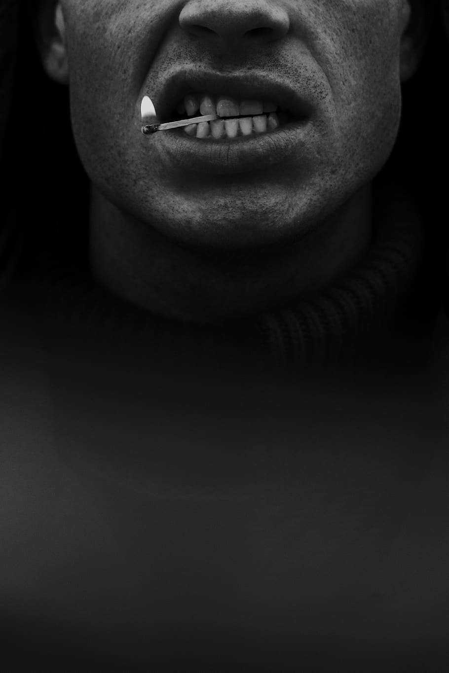 man's face, one person, human body part, close-up, human face HD wallpaper