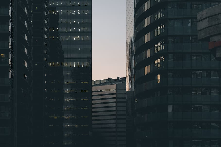 sunset, architecture, building, built structure, city, building exterior HD wallpaper