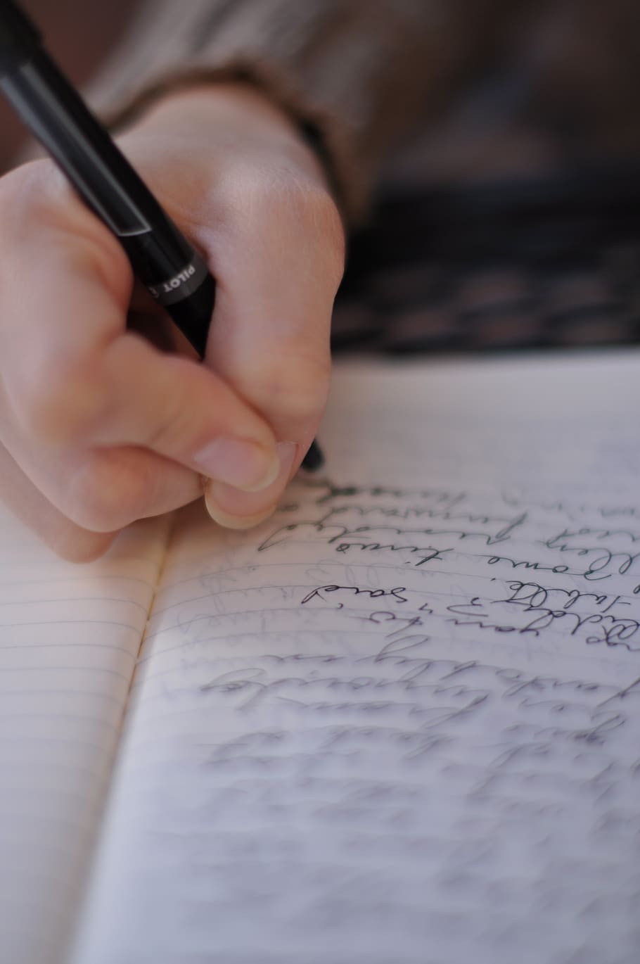 writing, studying, write, handwriting, human hand, one person HD wallpaper