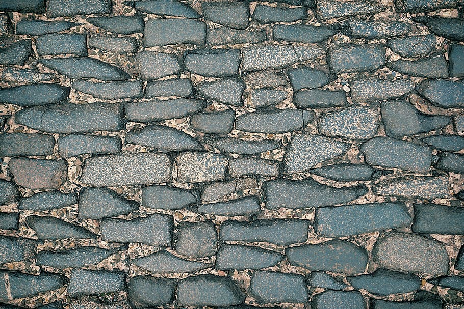 gray stone flooring, full frame, backgrounds, textured, pattern HD wallpaper
