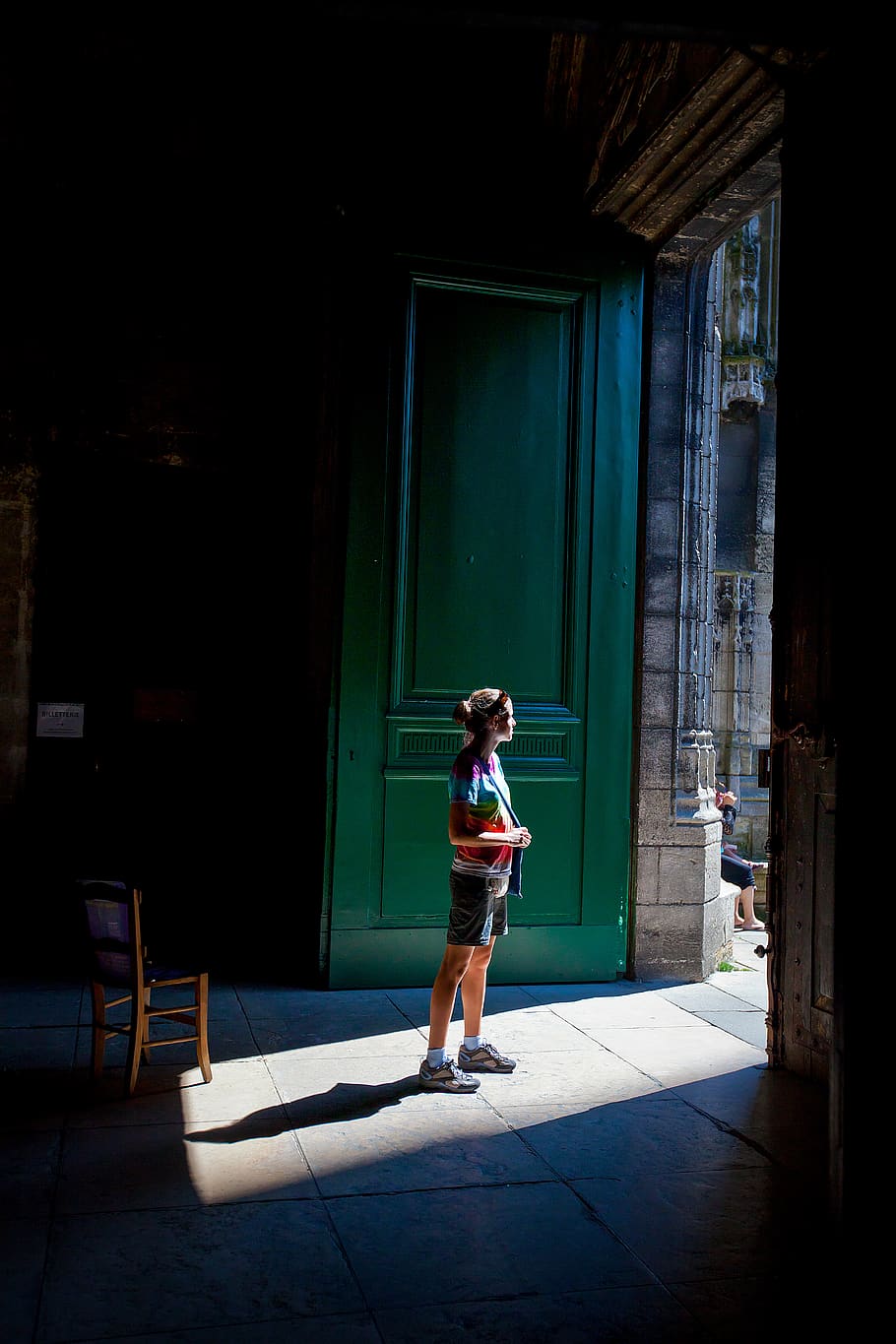 Doors person. Echoes of an old Life.