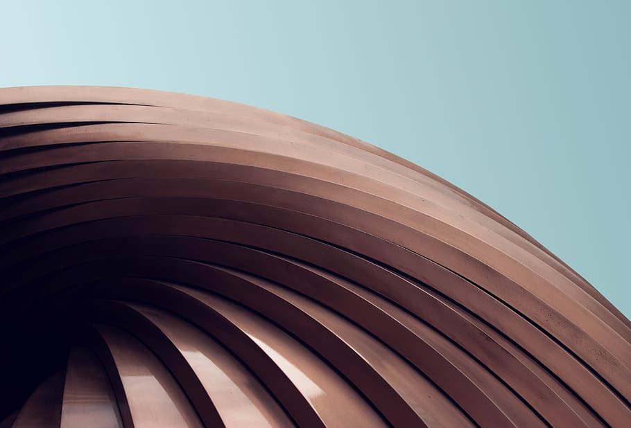 brown building, australia, brisbane city, architecture, metal HD wallpaper