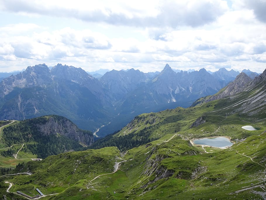 sauris, mountains, valley, nature, scenics - nature, beauty in nature HD wallpaper
