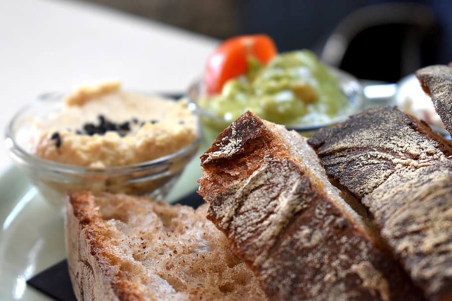 baked bread, food, eating, foodporn, closeup, detail, wallpaper HD wallpaper