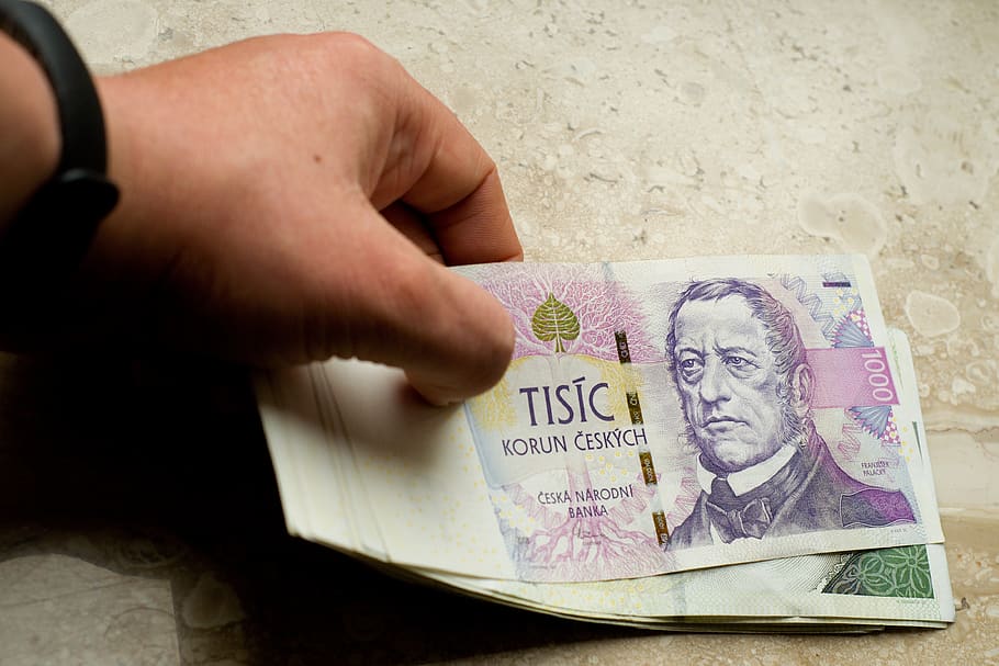 money, crown, payment, profits, currency, banknotes, the economy HD wallpaper