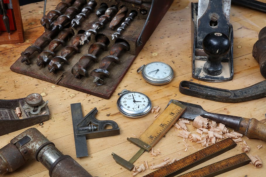 two round pocket watches, work tool, equipment, variation, indoors HD wallpaper