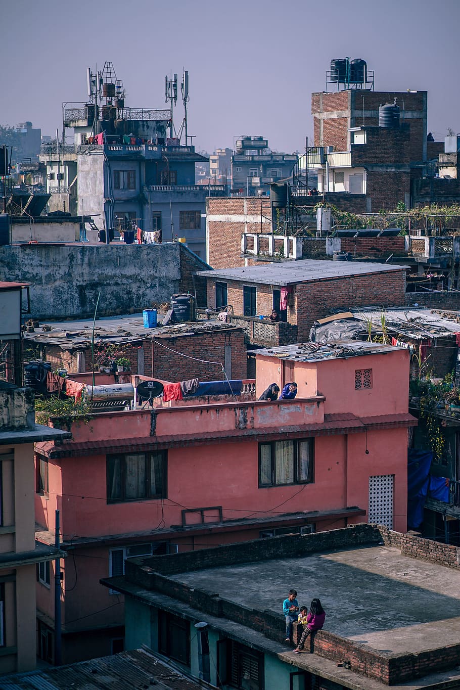 Kathmandu Cityscape, architecture, building exterior, built structure HD wallpaper