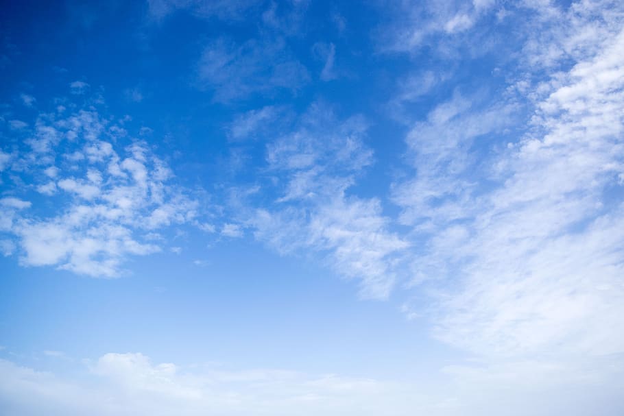 Photo of Blue Sky, atmosphere, clouds, daylight, heaven, nature HD wallpaper