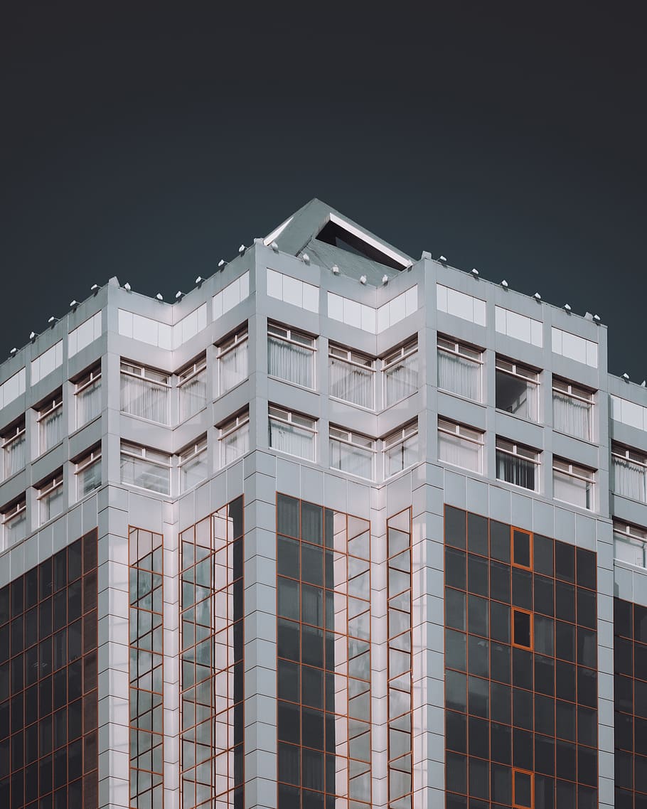 white multi-storey building, architecture, building exterior HD wallpaper
