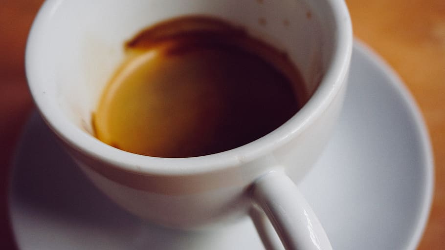 coffee, macro, cafe, close, drink, espresso, americano, mug HD wallpaper