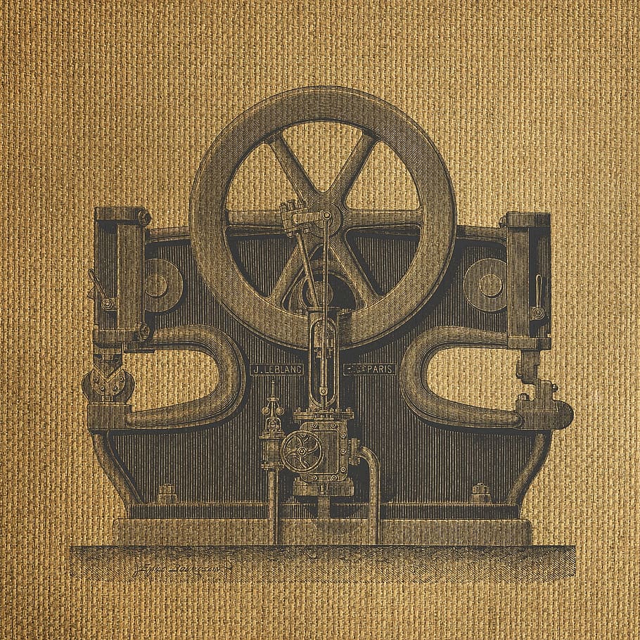machine, old, industrial, graphics, indoors, no people, close-up HD wallpaper