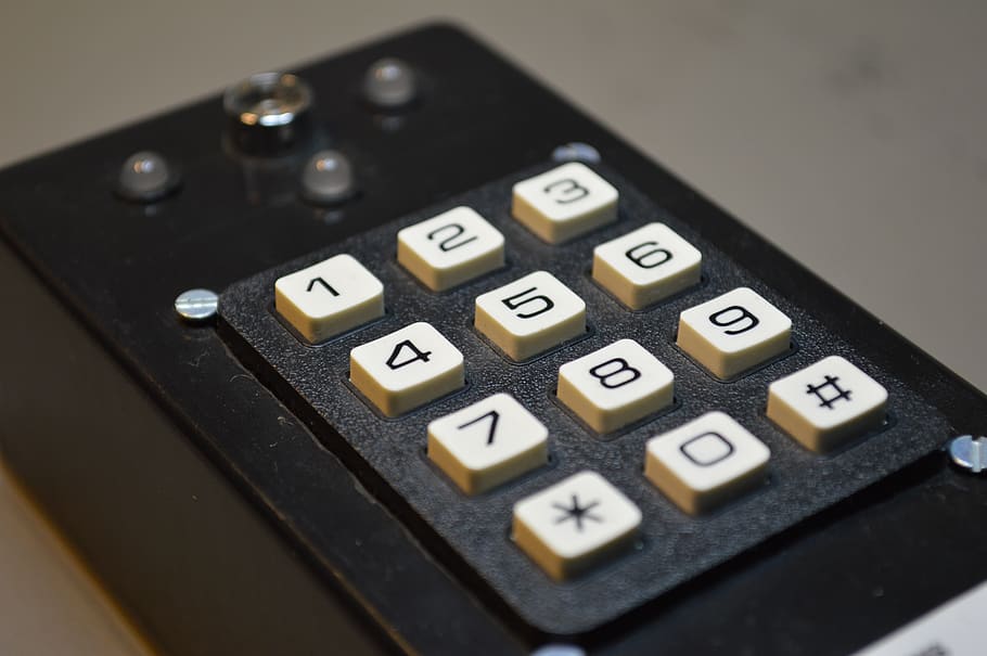 module, diy, electronics, keypad, number, close-up, technology HD wallpaper