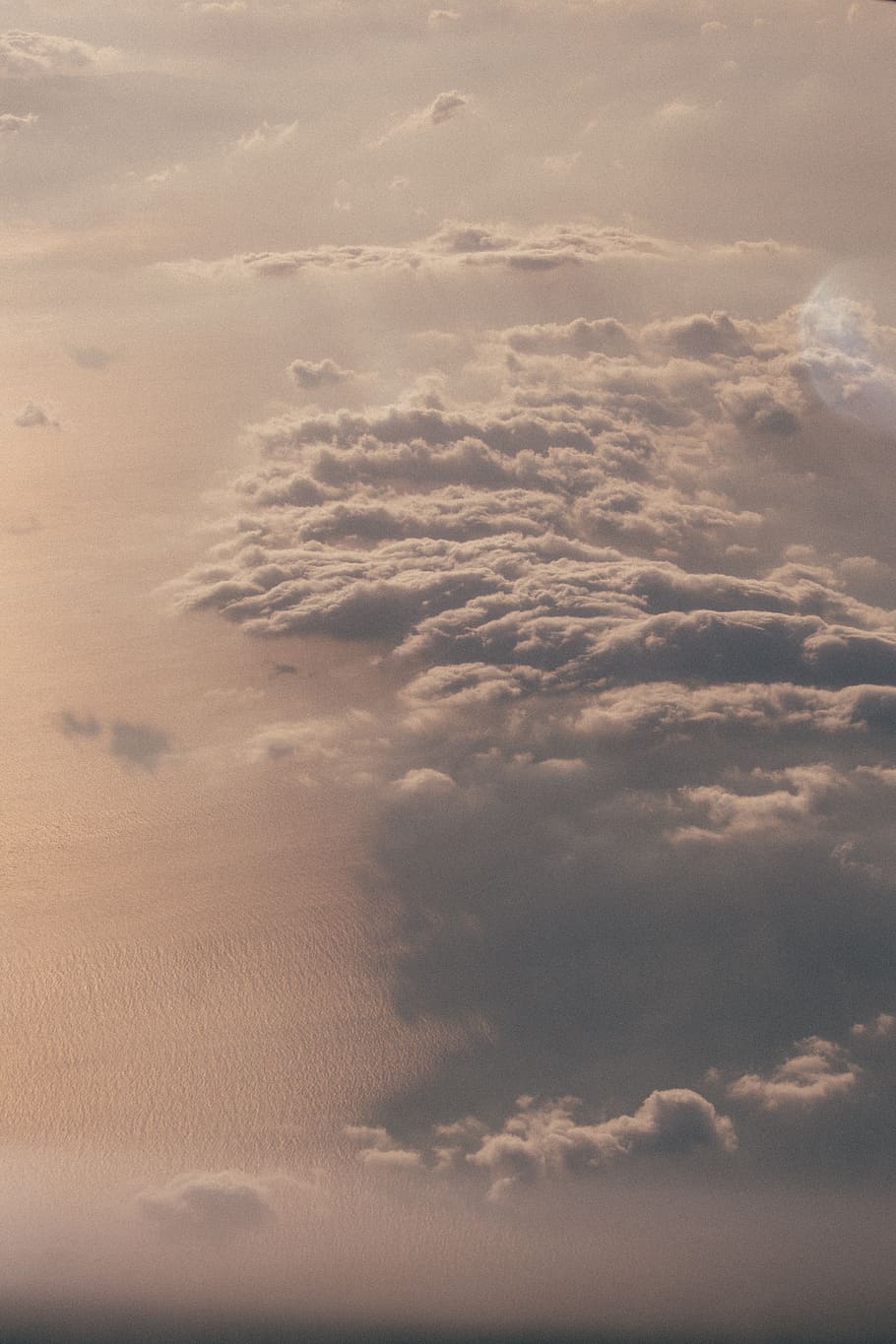 white and gray sky, cloud - sky, beauty in nature, scenics - nature HD wallpaper