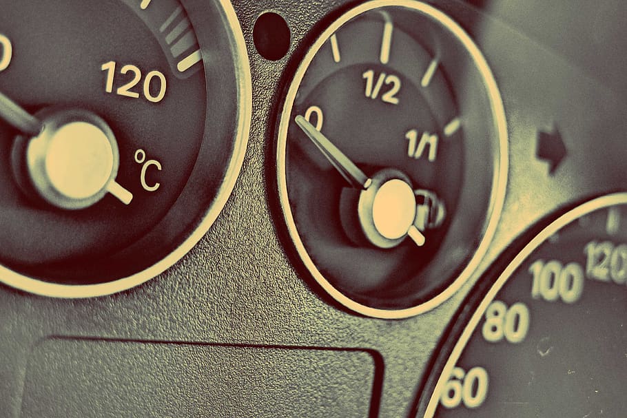 car, dashboard, gauges, interior, automotive, fuel, gas, number HD wallpaper