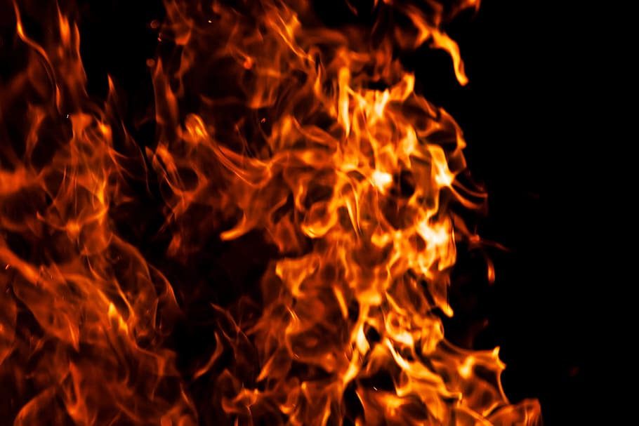 background, beautiful, blaze, blazing, bonfire, burn, campfire HD wallpaper