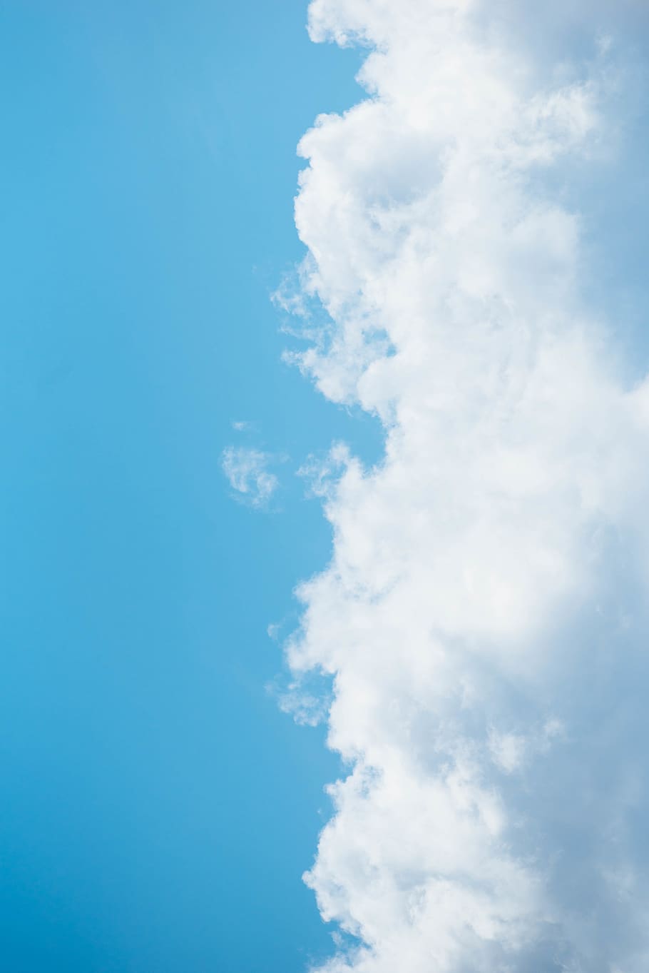 white cloud, nature, outdoors, sky, weather, cumulus, cloud - sky HD wallpaper