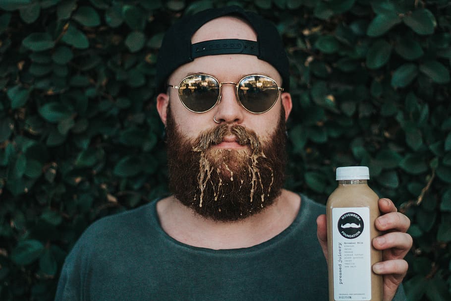 juice, beard, green, texture, wallpaper, background, la, portrait HD wallpaper