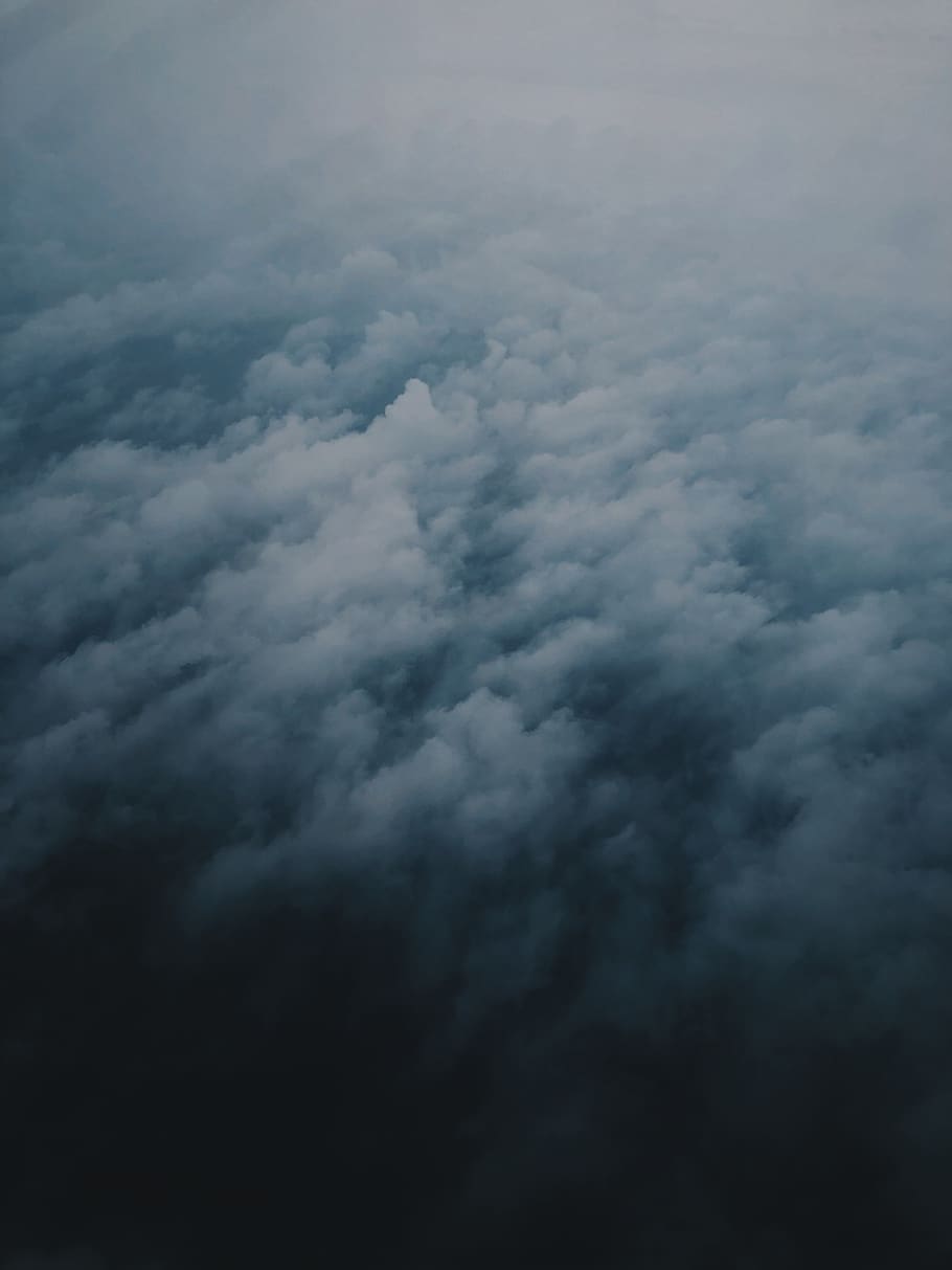 White Clouds, atmosphere, beautiful, cloudy, daylight, heaven HD wallpaper
