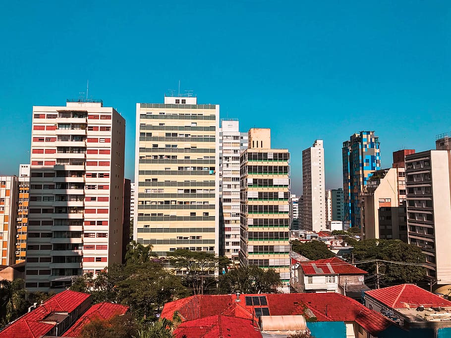 city, landscape, cidade, building, prédios, saopaulo, brasil, HD wallpaper