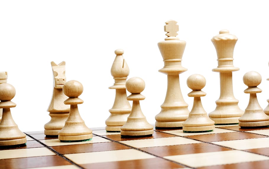 chess, board, brown, isolated, white, business, challenge, chessboard HD wallpaper