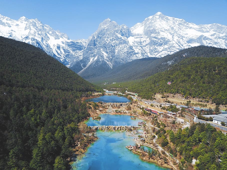 china, lijiang, yulong, mountain, beauty in nature, scenics - nature, HD wallpaper