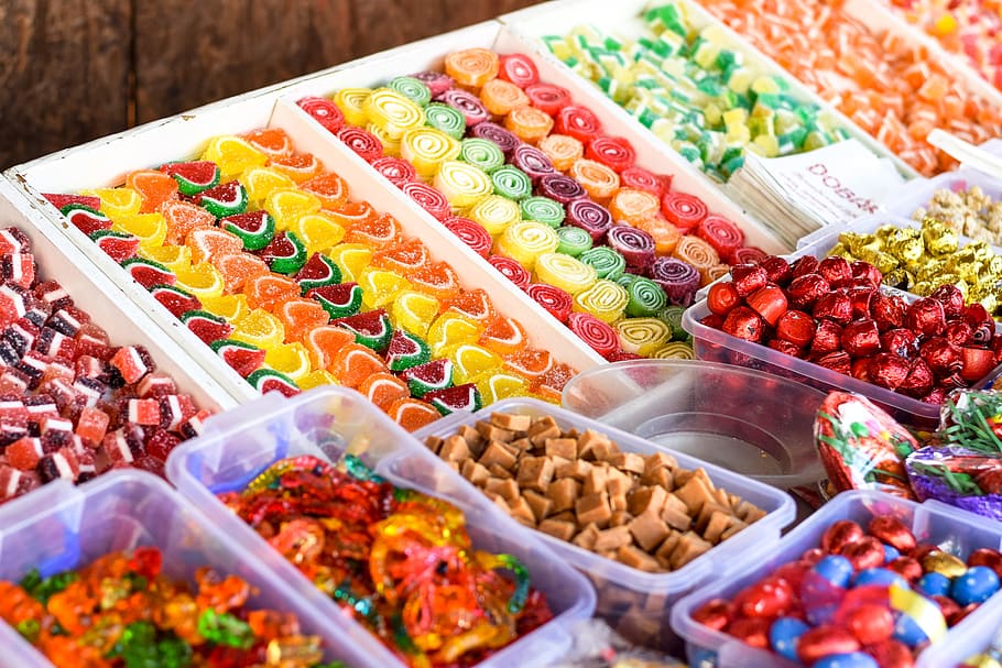 candy, color, sweets, jelly, food, energy, health, healthy HD wallpaper