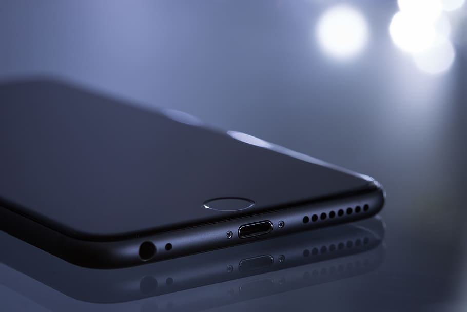Space Gray Iphone 6, apple, close-up, electronics, gadget, smartphone HD wallpaper