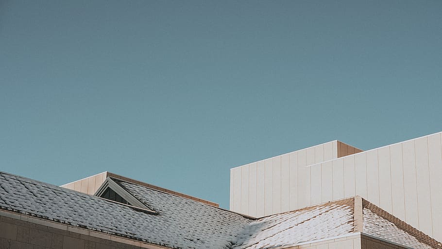 white rope under blue sky, architecture, building exterior, built structure HD wallpaper