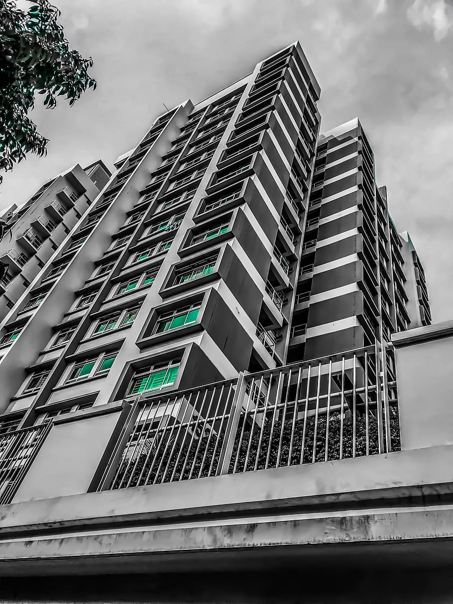 building, architecture, low angle view, built structure, building exterior HD wallpaper