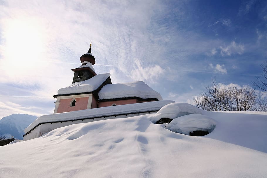 landscape, winter, wintry, winter dream, snow, snow landscape HD wallpaper