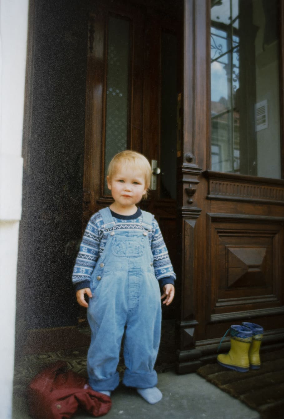 bremen, germany, nineties, overall, dungarees, digitalised HD wallpaper