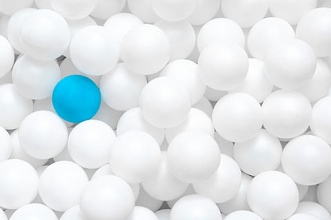 ball, norway, texture, white, art, sports, blue, circle, clean HD wallpaper