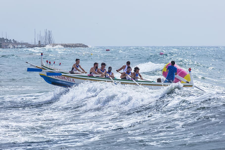 deportistum, deporte, málaga, mediterráneo, regatum, tres milla, HD wallpaper