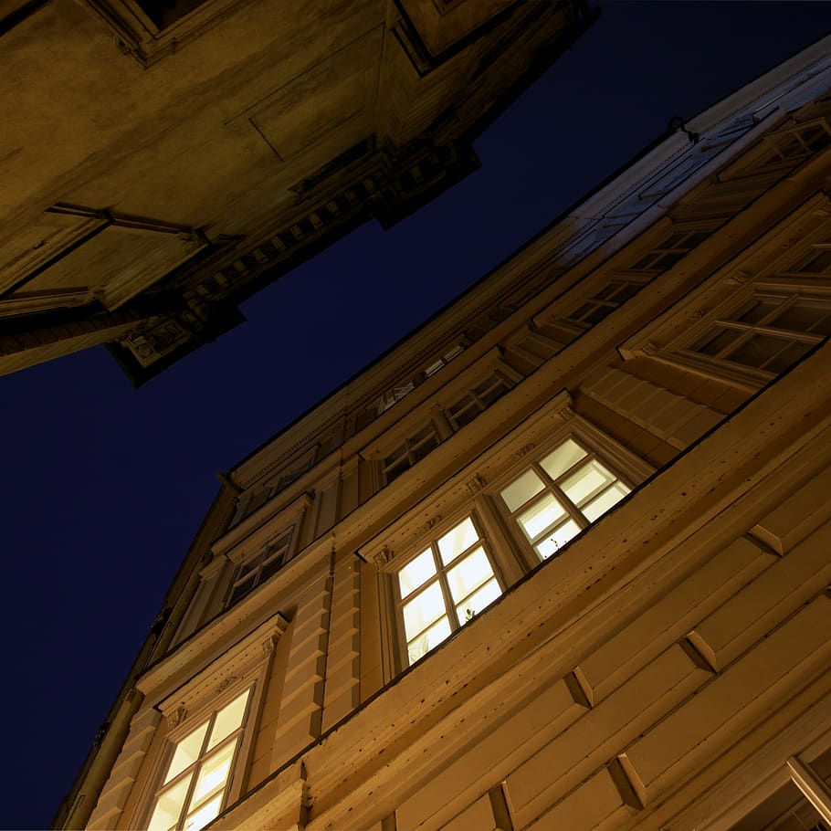 czechia, prague, low angle view, architecture, built structure HD wallpaper