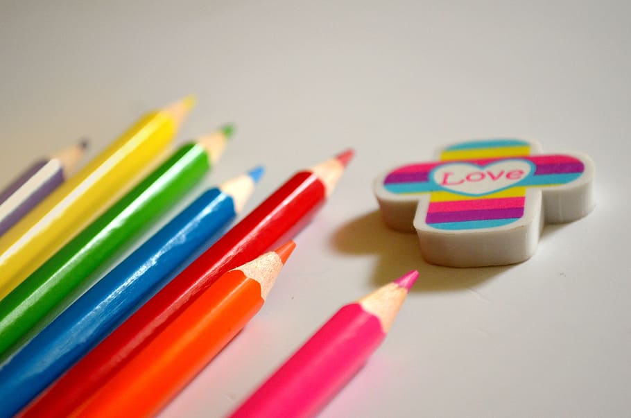 Love erases all wrong strokes, colors, colours, concepts, fun HD wallpaper