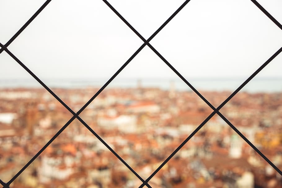 venice, italy, wire, view, wallpaper, background, blur, perspective HD wallpaper