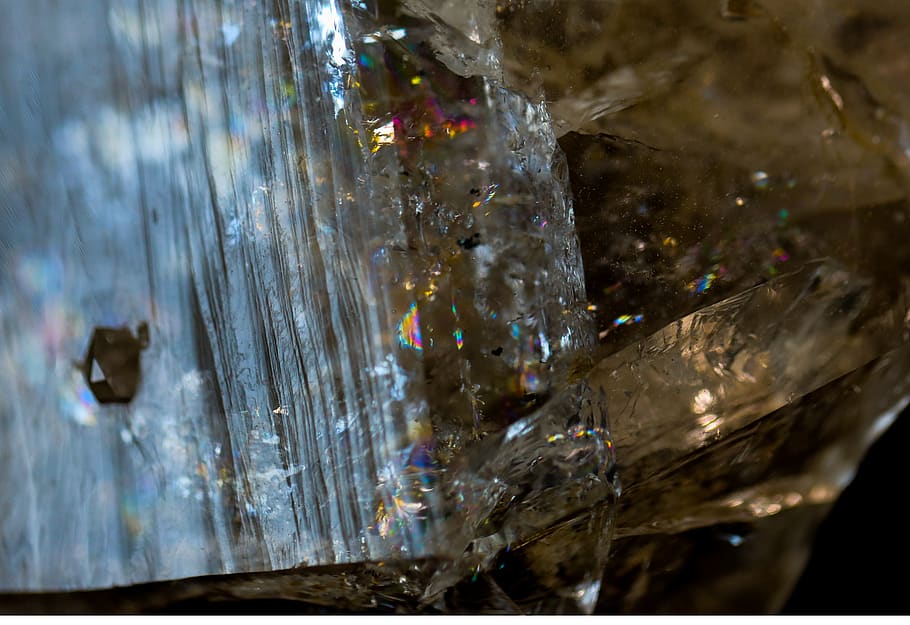 Herkimer Diamond, Macro, close-up, no people, indoors, nature HD wallpaper