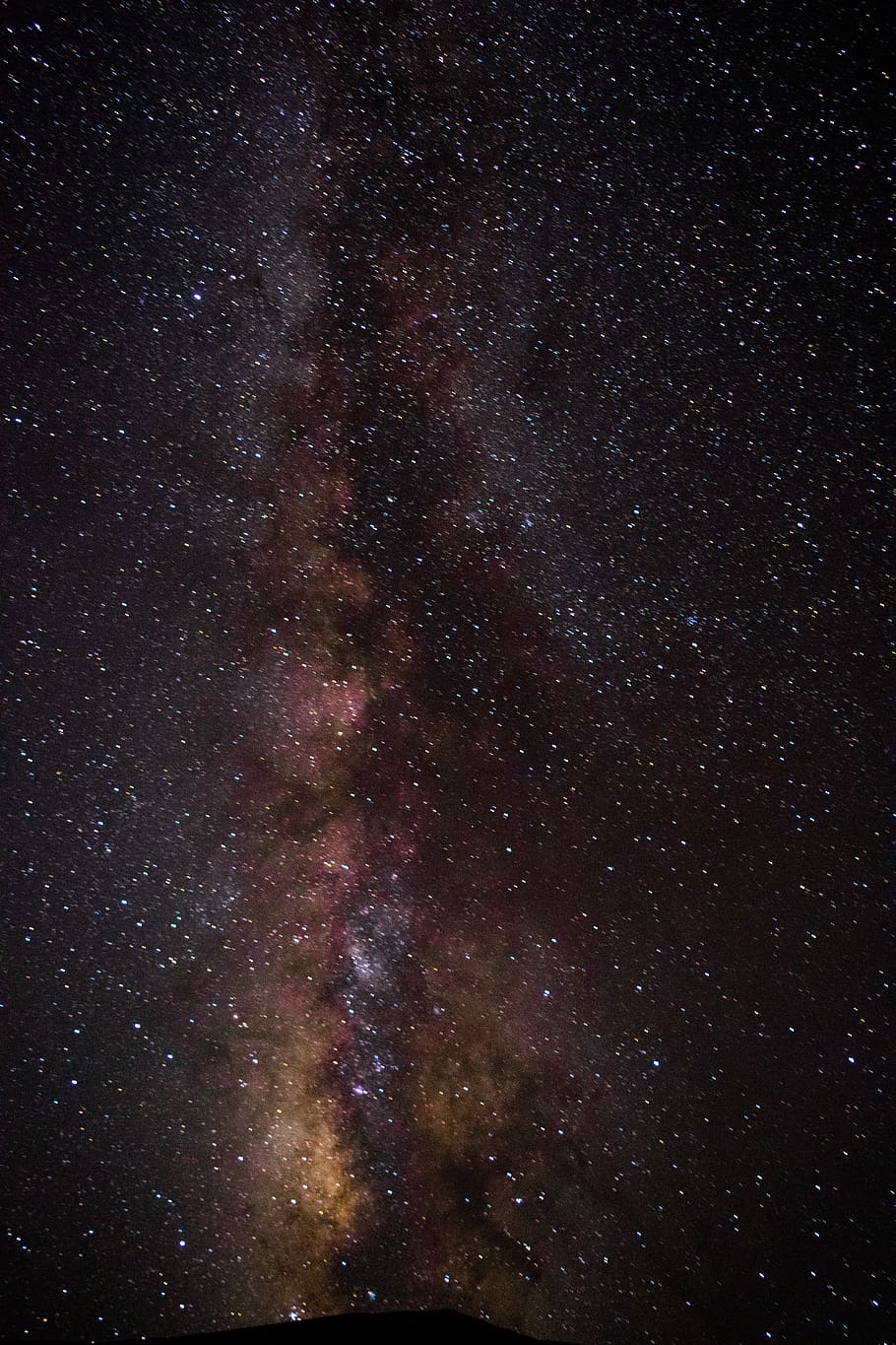 HD wallpaper: pakistan, dudipatsar lake, star, skyline, milky way ...