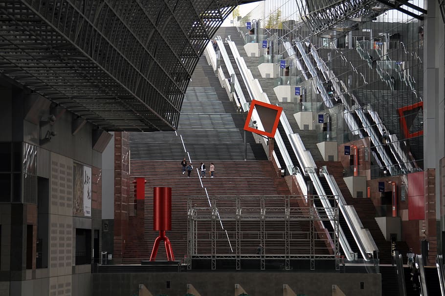 train, station, kyoto, architecture, transportation, built structure HD wallpaper