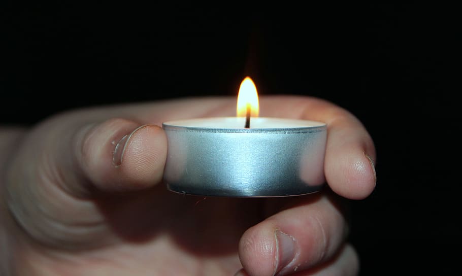 hand, candle, wax, burning, hold, human, activity, fire, human hand HD wallpaper