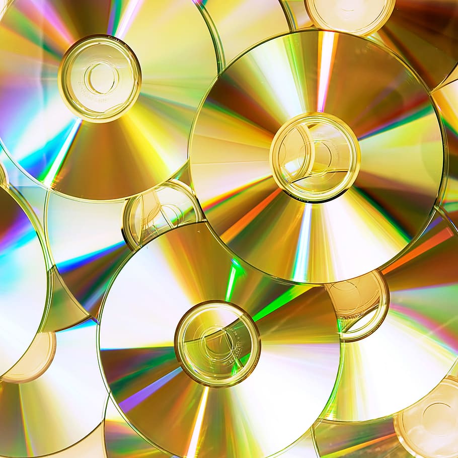 HD wallpaper: cd, music, dvd, compact, ray, disk, collection, many, copy |  Wallpaper Flare