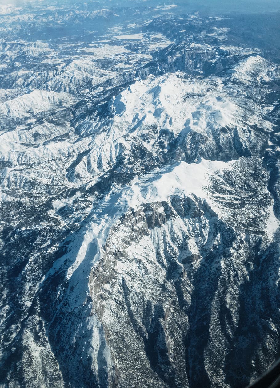 snowy mountains, beauty in nature, environment, scenics - nature HD wallpaper