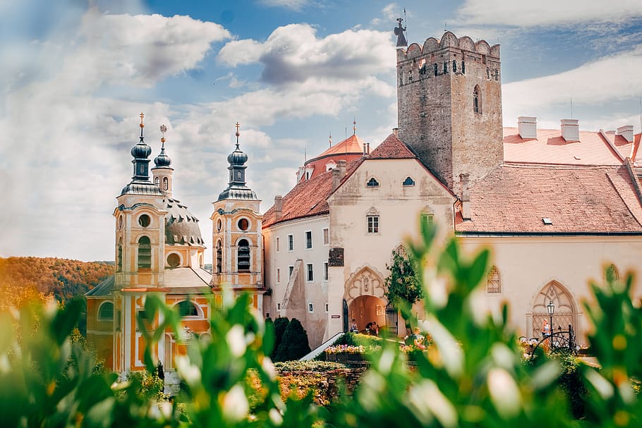 Photo of  Building Under Blue Sky, ancient, architecture, blur HD wallpaper